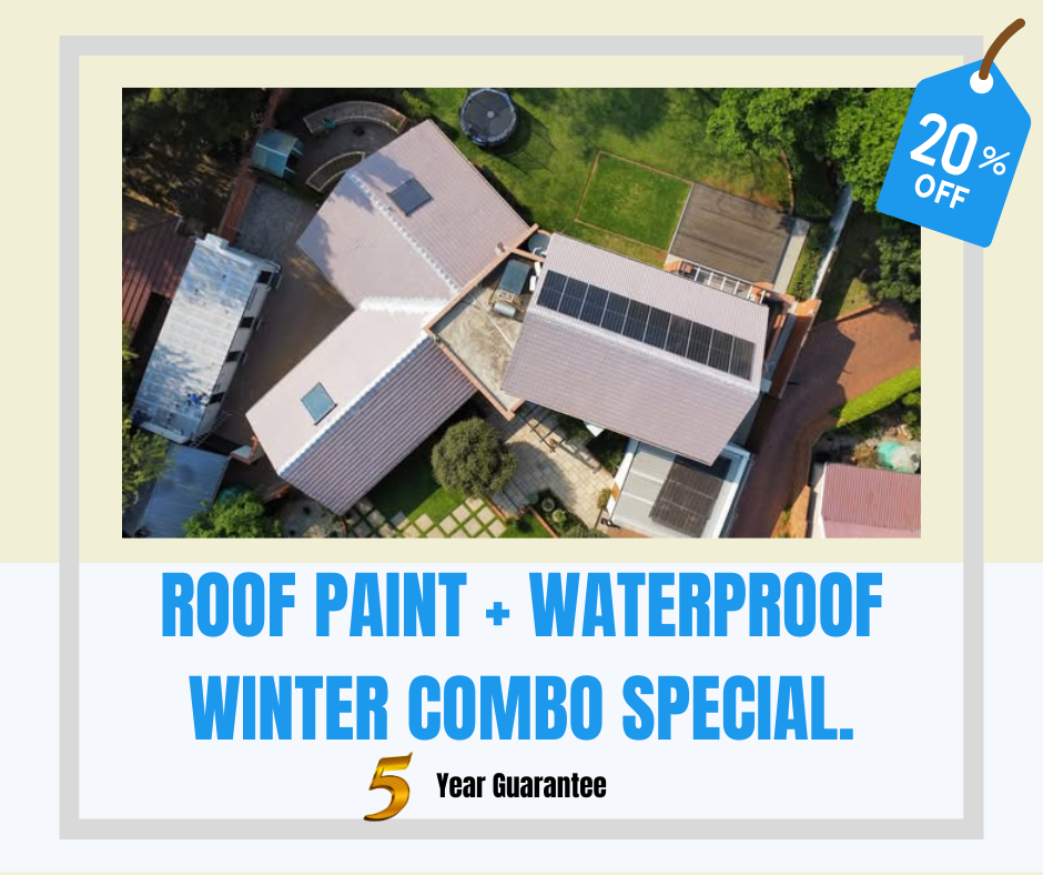 You are currently viewing Roof Painting & Waterproofing Combo: The Ultimate Protection System for Your Home.